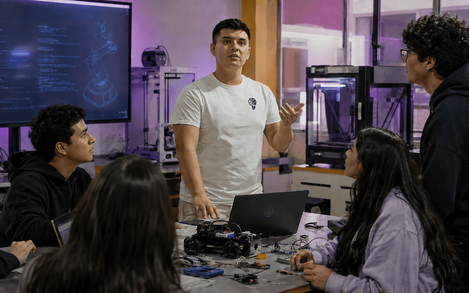 Contenido educativo de Axioma Robotics